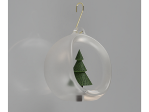 ornament mini tree 3d print model - Mito3D