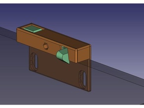 Schublade verriegeln Ikea metod Küche intern v2 ungetestet 3d print model - Mito3D