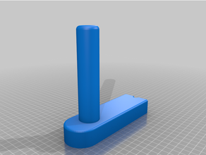 dji om 4 el binmek çekim gimbal Kulp destek 3d print model - Mito3D