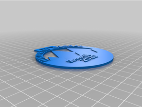 Winter Medaille 2020 3d print model - Mito3D