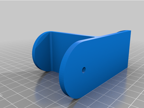 ikea escritorio soporte múltiple enchufe cabestro Schreibtisch regleta 3d print model - Mito3D