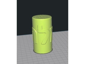 big salt shaker kitchen tool 3d print model - Mito3D