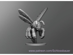 Skelett Biene dnd Dungeons Drachen Tischplatte 3d print model - Mito3D