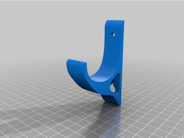 gun wall mount v4 airsoft gel blaster 3D print model - Mito3D
