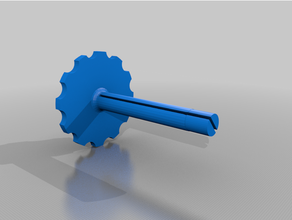 boxe embrulho rolo mecânico 3d print model - Mito3D