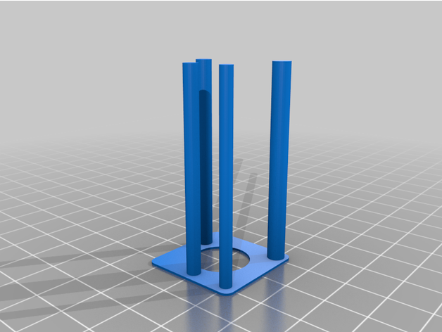 retraction tests 3D print model - Mito3D
