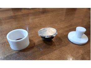 nespress virtuoline refiller crimper nespresso capsules 3d print model - Mito3D