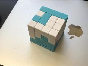 Akaki Puzzle Würfel 3d print model - Mito3D