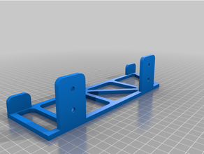 ps4 desk mount 3d print model - Mito3D