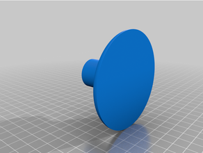 mirror stand replacement 125mm 3d print model - Mito3D