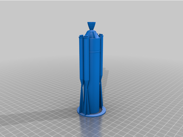 delta iv 3D print model - Mito3D