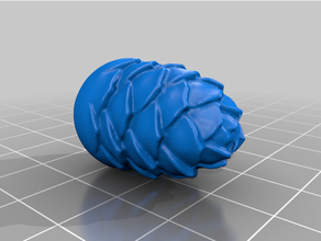 pinecone remastered 3d print model - Mito3D