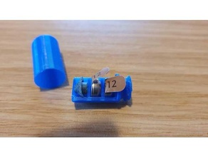 caso bainha audição Aids baterias 3d print model - Mito3D