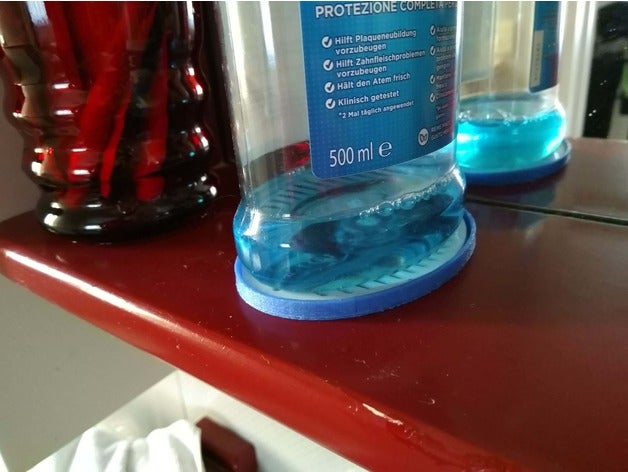 base collutorio mouthwash holder 3D print model - Mito3D