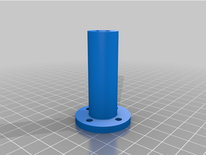 8mm linear Flansch Lager 3d print model - Mito3D