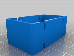 9v batería paquete protector caso funda soporte 3d print model - Mito3D