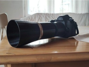 Carl Zeiss kipronar 140mm 19 lente capuz ipt incluído 3d print model - Mito3D