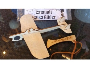 catapult balsa glider airplane building plane christmas gift cnc router fun funnel funny fuselage gifts hobby hobbyking knife laser lasercut model trains mount mpcnc openpilot pilot rc tools roolaid rubber rubber3dprinting rubberband band gun scale splkasten wing 3d print model - Mito3D