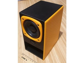 labyrinth horn speaker amplifier loudspeaker sound sub-woofer tweeter 3d print model - Mito3D