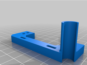 kp3s z-carriage cable holder kingroon mount 3d print model - Mito3D