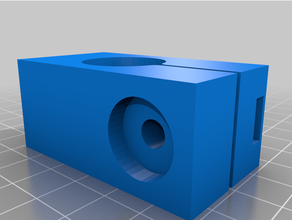talón visión perforar cojinete preparar 3d print model - Mito3D