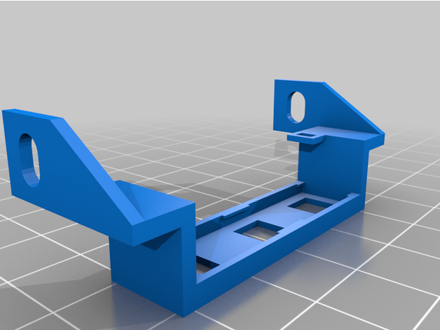 light anycubic i3 mega x-carriage carriage 3D print model - Mito3D