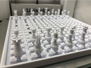 drucken Ort Schach einstellen gefangen Stücke Bauplatte Kalibrierung Tafel Stück Drucker Folter Prüfung 3d print model - Mito3D
