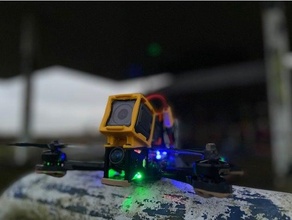 impulseur sommet Go Pro session monter drone fpv caméra impulsion rc 3d print model - Mito3D