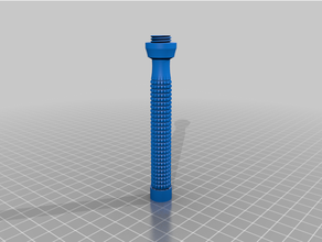 thinner handle hc razor 3d print model - Mito3D