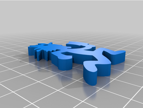key chains 3d print model - Mito3D