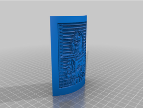Grusel Lithophane 3d print model - Mito3D