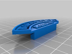 bala lago estrada ferro modelo cabeceira 3d print model - Mito3D