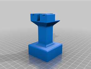 brio pont soutien empilable compatible train Piste bois 3d print model - Mito3D