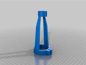 vierkantbohrer - stemmbohreraufsatz 3d print model - Mito3D