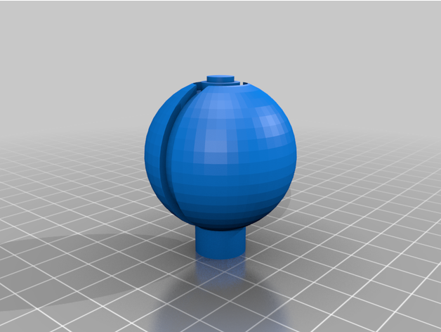 pokeball knob handle door drawer pokemon 3D print model - Mito3D