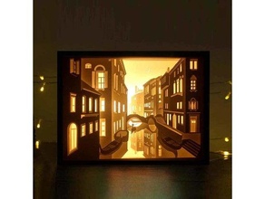 caja ligera Venecia 3d print model - Mito3D