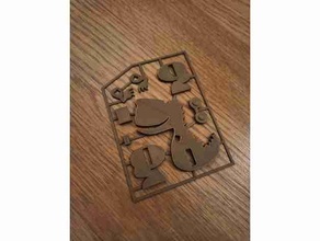 dino cardkit giftcard card dinosaur gift kit kitcard small 3d print model - Mito3D