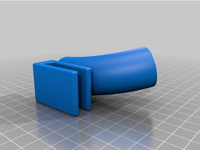 utilità Lavello clip lavaggio macchina scolare tubo flessibile 3d print model - Mito3D