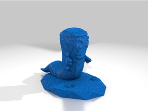 gusanos retumbar personaje 3d print model - Mito3D