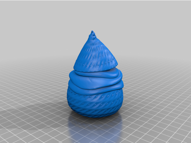 x mas fragola santa ornamento 3D print model - Mito3D