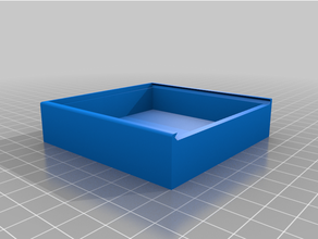 boite billets box 3d print model - Mito3D