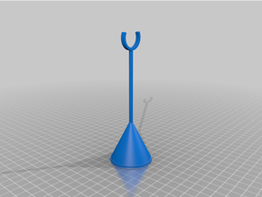 filamento sobrante miniscale percha soporte escala chatarra herramienta 3d print model - Mito3D