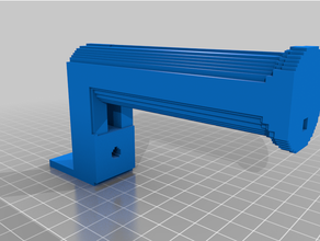 soporte carretes muy simples Husa dividido pára pendurá lo en aparado porta 3d print model - Mito3D