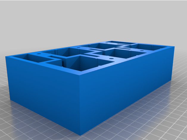 stapelbar Ablage schrittmotoren 3D print model - Mito3D