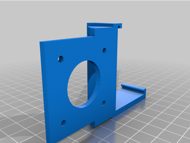 anycubic i3 extruder mount 3D print model - Mito3D