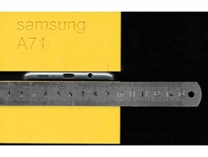 samsung a71 measure device 3d print model - Mito3D