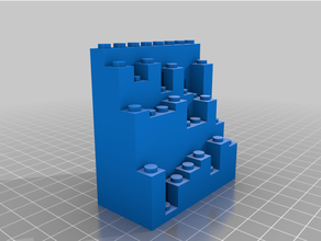 blocko rocce roccia Generatore banbao Cobi kre Lego compatibile mega construx sluban 3d print model - Mito3D