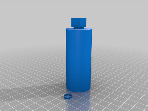 space flying silo 3D print model - Mito3D