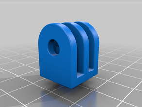 clamp Go Pro monter remix 3d print model - Mito3D