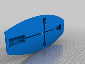 circulaire lampe 3d print model - Mito3D